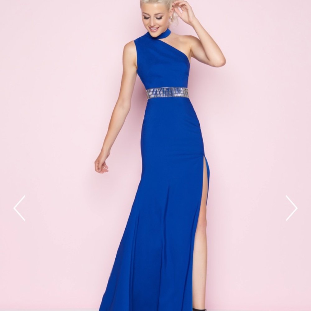 Blue dress